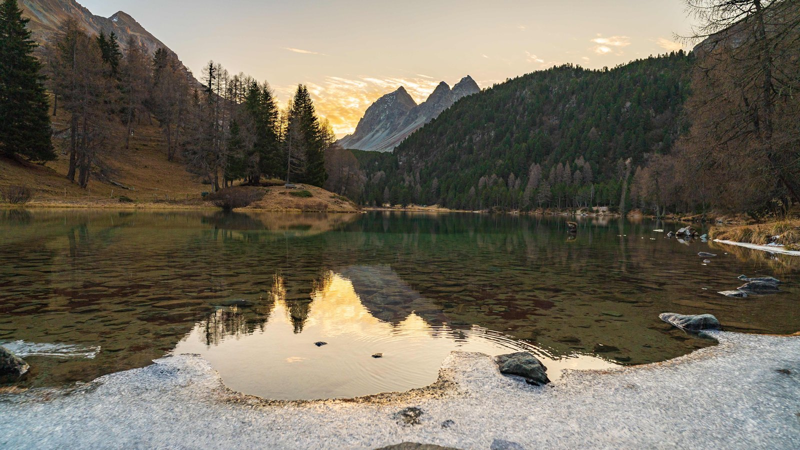 Panoramische Landschaftsansicht